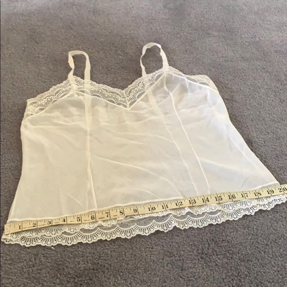Lace & Cotton Night Camisole - Picture 5 of 7